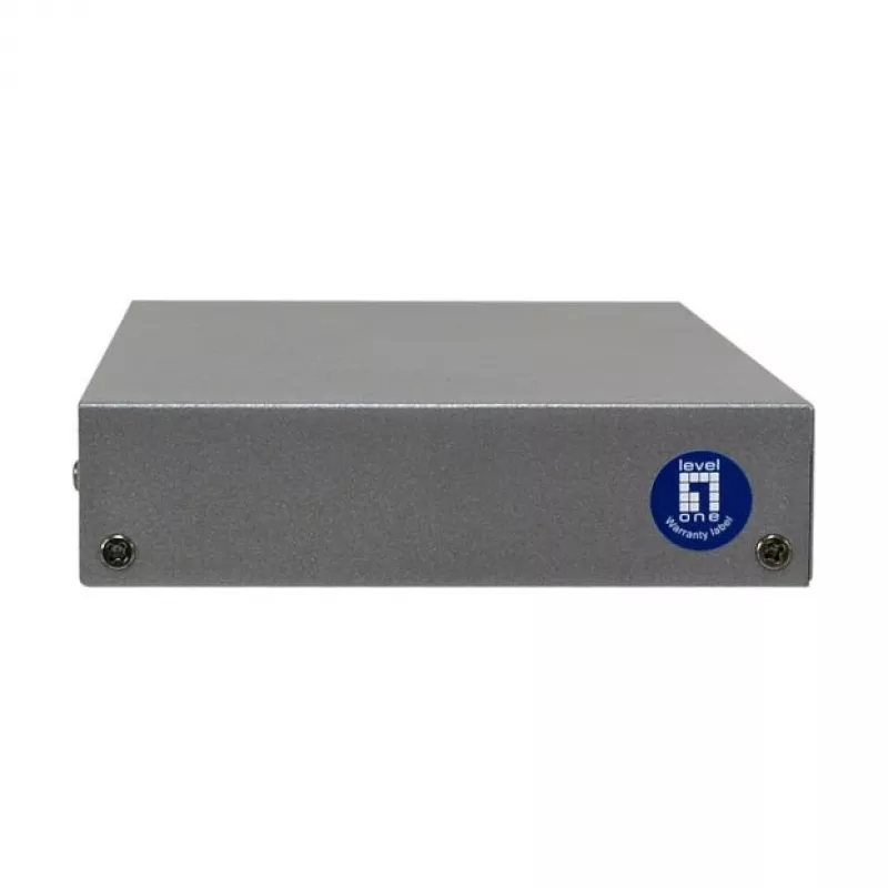 LevelOne switch PoE+ 8xGE PoE/1xGE/1xSFP 120W não gerido plástico