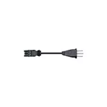 BACHMANN cabo de alimentação H05VV-F 3G1,0mm 5,0m preto GST18/T12