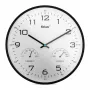 MEBUS 16180 Relógio de parede de quartzo, branco, analógico, 25 cm