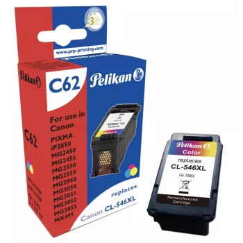 Pelikan Cartucho de tinta compatível para Canon CL-546XL (tricolor, alta capacidade)