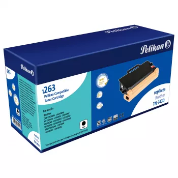 Pelikan Cartucho de toner para Brother TN3430 preto