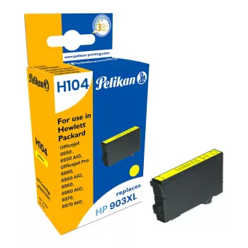 Tinta compatível Pelikan HP 903XL amarelo alto rendimento