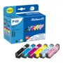 Pelikan P40 Tinteiro Compatível Multipack pack de 6 para Epson Expression Photo XP-55/XP-750/XP-760/XP-850/XP-950/XP-960 (Preto, Ciano, Ciano Claro, Magenta Claro, Magenta, Amarelo)