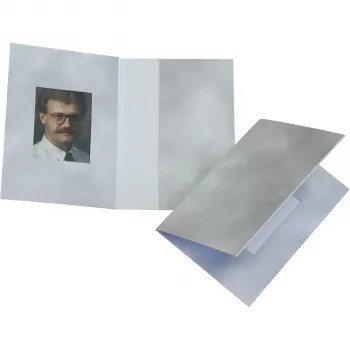 DAIBER 1141 Pasta de Fotografias Tipo Passaporte, cinzento, 31x42 mm, 100 peças