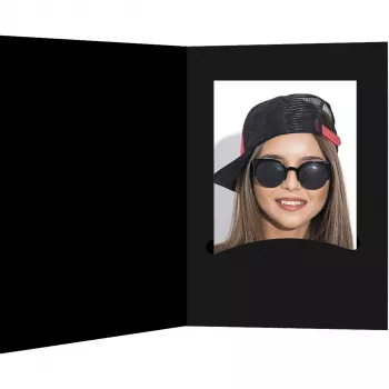 DAIBER Profi-Line Bolsas de Fotografia 4,5x6 cm Preto (pack de 100)