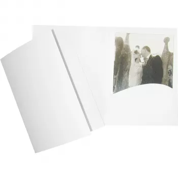 Daiber Pastas de Retrato Profi-Line 13x18 Branco Seda (pack de 100)
