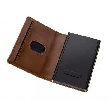 TROIKA Carteira 2-em-1 SHERLOCK HOME BROWN (WAL45/BR)