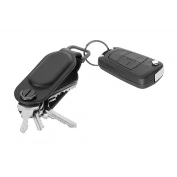TROIKA TRACK & FIND ORGANIZADOR DE CHAVES (KR26-30/BK) - Organizador de Chaves Inteligente com Localizador Bluetooth, Preto