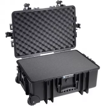B&W mala exterior tipo 6700 preta com espuma de inserção