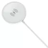 PEDEA Carregador sem fios por indução 15W - USB-C, prateado/branco