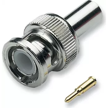 Ficha BNC EFB para cabo de vídeo, crimp, 0,6/2,8, 75 Ohm