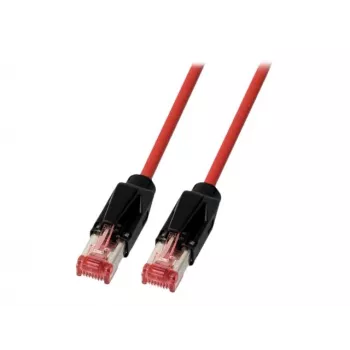 Cabo de rede RJ45 EFB-Elektronik Cat.6A S/FTP PUR Draka UC900 TM21 vermelho 20m