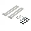 EFB-Elektronik conjunto de cantoneiras para bastidores 1/2/3HE, 2 unid., RAL7035 cinzento-claro