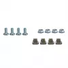 EFB-Elektronik conjunto de cantoneiras para bastidores 1/2/3HE, 2 unid., RAL7035 cinzento-claro