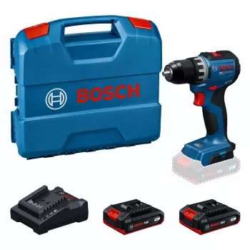 Berbequim aparafusador com bateria Bosch GSR 18V-52 2 x 2,0 Ah baterias L-BOXX