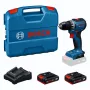 Berbequim aparafusador com bateria Bosch GSR 18V-52 2 x 2,0 Ah baterias L-BOXX