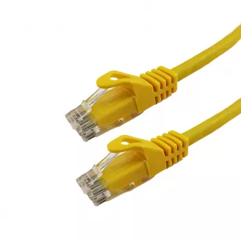 Cabo de rede Grafenthal CAT6 U/UTP CU LSZH 0,30m amarelo