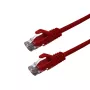 Cabo de rede Grafenthal CAT6A S/FTP 2 m vermelho LSZH
