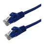 Cabo de rede Grafenthal Cat6a U/UTP CU LSZH 0,25 m azul