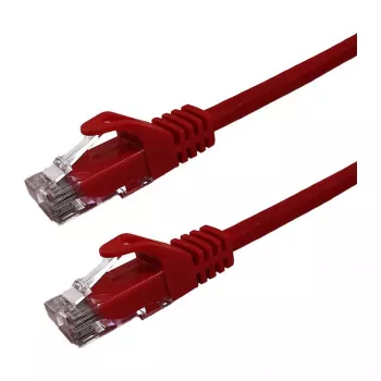 Cabo de rede Grafenthal Cat6a U/UTP CU LSZH 0,25 m vermelho