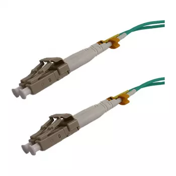 Cabo de fibra ótica Grafenthal OM3 LC/UPC-LC/UPC LSZH 5,00m Aqua Blue