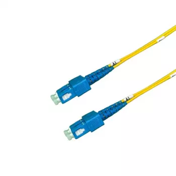 Cabo de fibra ótica Grafenthal OS2 SC/UPC-SC/UPC LSZH 1,00m amarelo