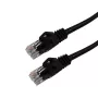 Cabo de rede Grafenthal CAT6A S/FTP CU 0,5m preto