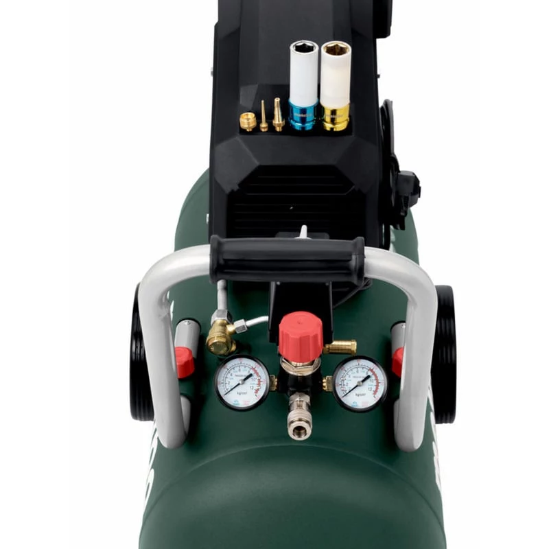 Compressor Metabo Basic 250-50 230V 50L 8bar 110L/min lubrificado a óleo