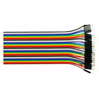 Jumper Wire Kabelmeister 40-Pin, fios separáveis para Arduino, Raspberry Pi, etc., macho-macho
