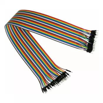 Jumper Wire Kabelmeister 40-Pin, fios separáveis para Arduino, Raspberry Pi, etc., macho-macho