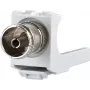 METZ CONNECT BTR módulo coaxial conector fêmea IEC / conector fêmea F com adaptador
