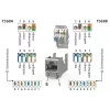 METZ CONNECT E-DAT módulo 3 portas UP0 Cat.6A RJ45 conector blindado terminável no local