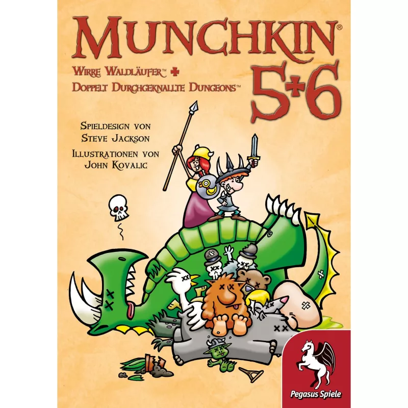Pegasus Spiele Munchkin 5+6 Expansão