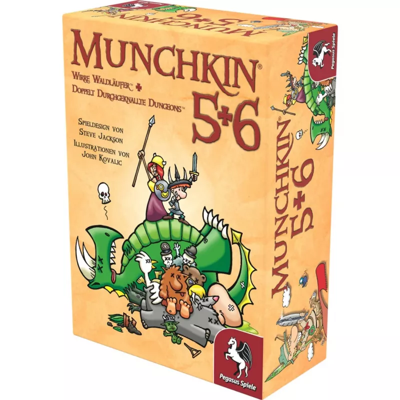Pegasus Spiele Munchkin 5+6 Expansão
