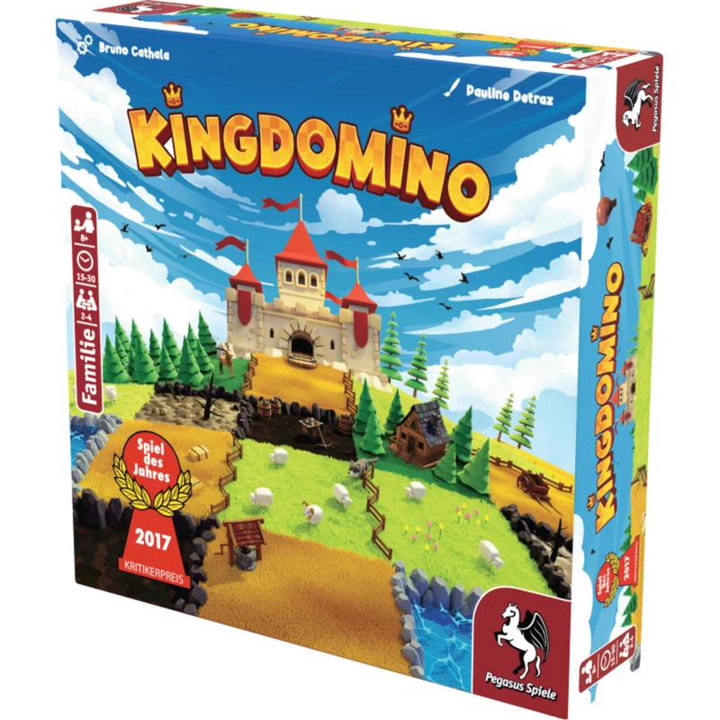 Pegasus Spiele Kingdomino Nova Edição Jogo do Ano 2017