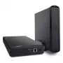 FANTEC DB-G35U3-6G Caixa Externa para HDD 3,5 polegadas SATA USB 3.0 6G USB-B Alumínio Preto (2582)