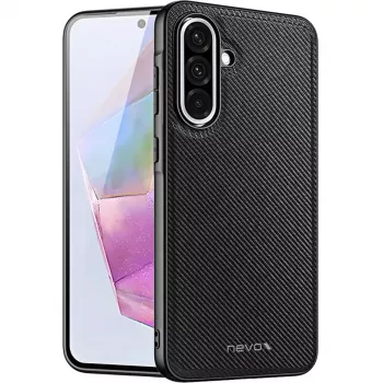 Nevox StyleShell NYLO Capa Protetora para Samsung Galaxy A37 5G, Preto (2604)