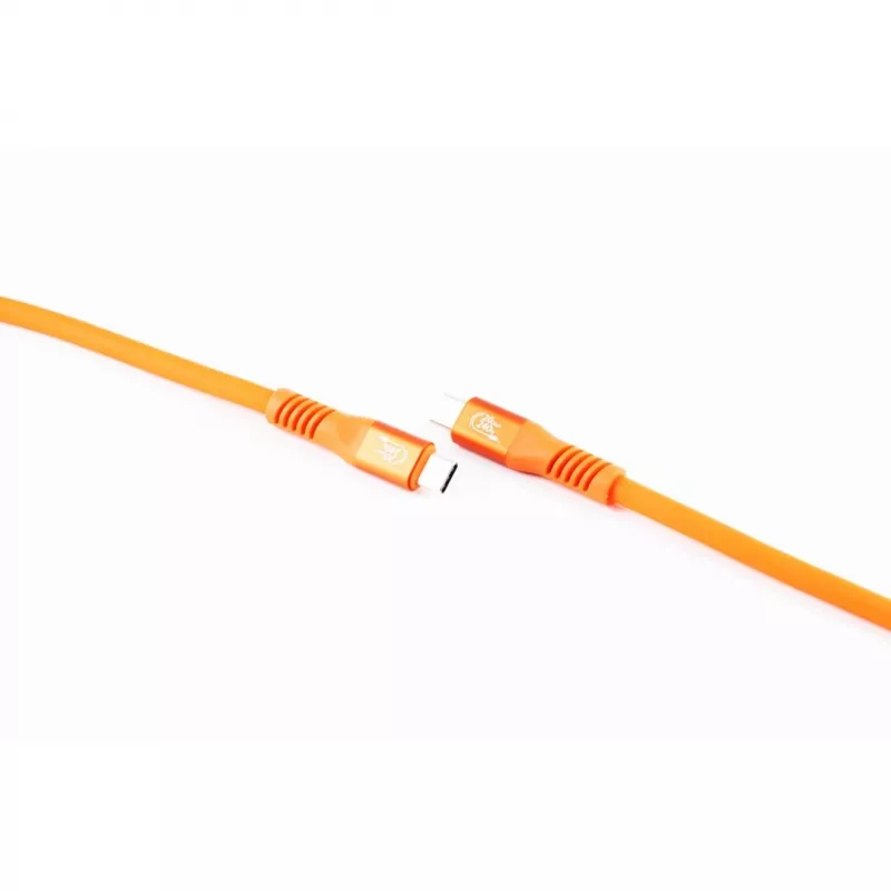 SHIVERPEAKS Flexline Cabo USB-C USB 3.2 240W Laranja - Cabo - Digital/Dados