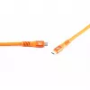SHIVERPEAKS Flexline Cabo USB-C USB 3.2 240W Laranja - Cabo - Digital/Dados