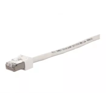 Cabo de rede METZ CONNECT Cat.6 Ultraflex500 VoIP AWG 26 15,0 m branco
