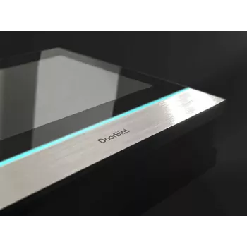 Estação interior de vídeo IP DoorBird A1104T aço inoxidável V4A preto