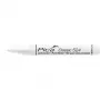 Marcador de pintura industrial Pica Classic, ponta redonda 2-4 mm, branco