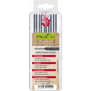 Minas de recarga PICA-DRY para Carpenter SB - 2,8 mm H cinzento pack de 10 blister