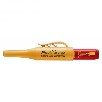 Marcador Pica Big Ink para furos profundos 2,0 - 4,0 mm vermelho