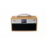 Rádio de internet estéreo XORO DAB 250 IR WLAN DAB+/FM/Spotify/Bluetooth, castanho