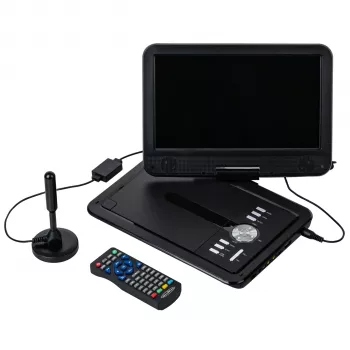 REFLEXION DVD1025 Leitor de DVD com HDMI, USB, upscaling Full HD 1080p, Preto