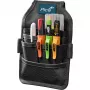 PICA-MARKER Pica Master Belt – Sistema de bolsas para marcadores de uso intensivo, Preto/Vermelho