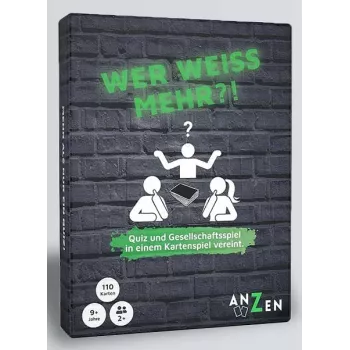 ANZEN - WER WEISS MEHR?! - o jogo de cartas