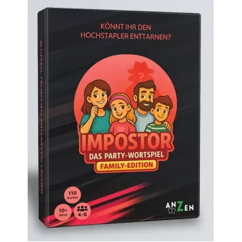 ANZEN IMPOSTOR - o jogo de palavras de festa - edição família