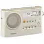 Rádio portátil Sangean PR-D4 BT AM/FM com Bluetooth - Pastel Cream